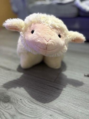 Fluffy plush sheep - fluffy, pet
