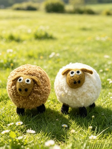 Sheep lamb handmade - lamb,