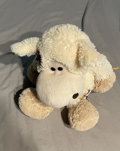 Cute fluffy toy sheep - sheep, stuffed