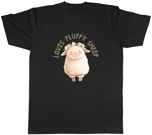Loves fluffy sheep - sheep, mens