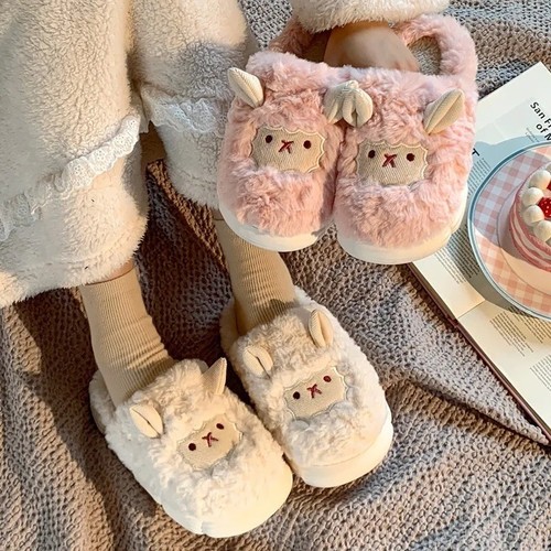 Women winter cartoon plush - winter,