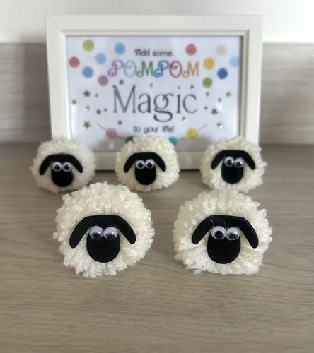 New cream woolly sheep - cream,