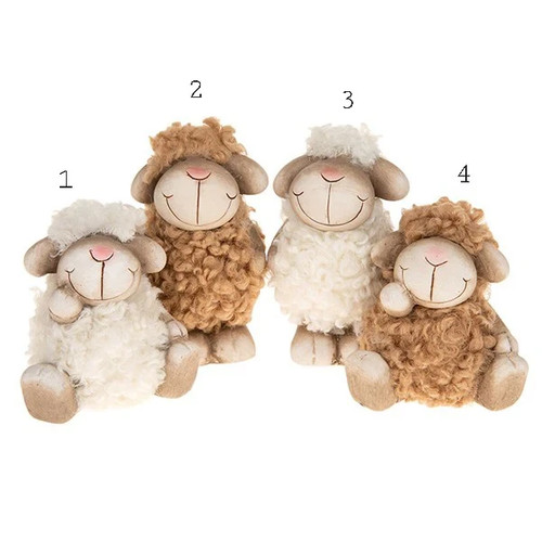 Woolly sheep shelf ornament - woolly,