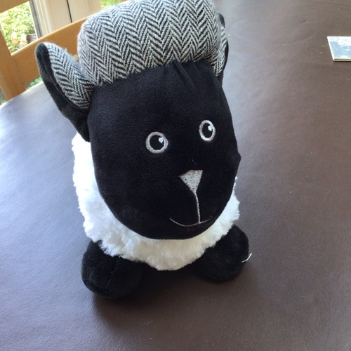 Fluffy sheep doorstop - sheep,