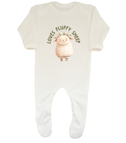 Loves fluffy sheep baby - baby, grow