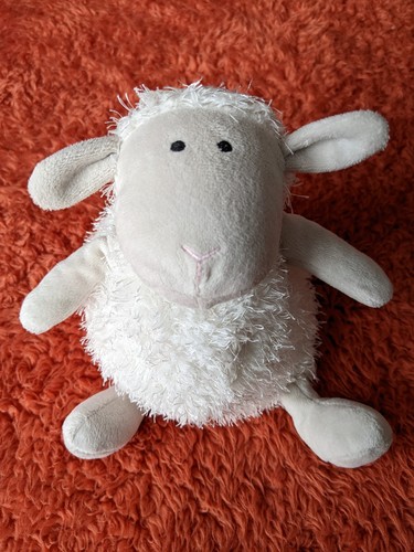 Small white fluffy sheep - small,