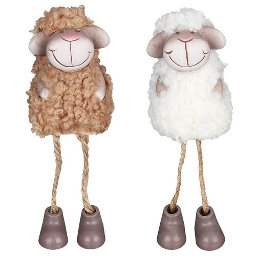 Woolly sheep shelf ornament - woolly,