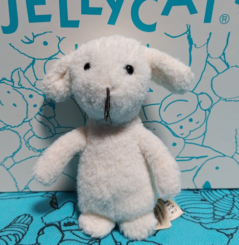 Jellycat tiny fluffy lamb - jellycat,