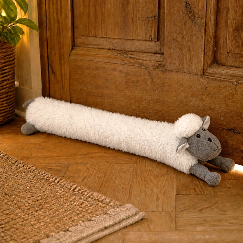 Door draught excluder fluffy - door,