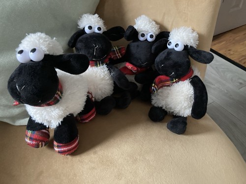 Family plush sheep - family,